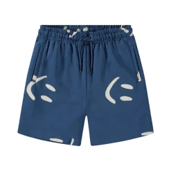 Amil Soft Pants Big Smiles Blue>Molo Sale