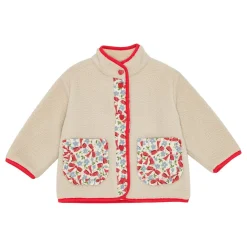 Andrea Fleecejacka Sand/pink>Flöss Online