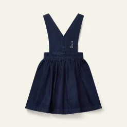 Annka Pinafore-klänning Rinse Wash>Wynken Clearance