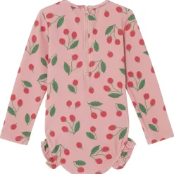 Antibes Mönstrad Baddräkt Med Hallon Woody Rose><noscript><img width=