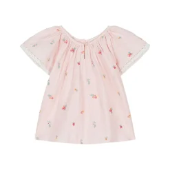 Antonia Blus Pink Bouquet Stripes>Louise Misha Sale