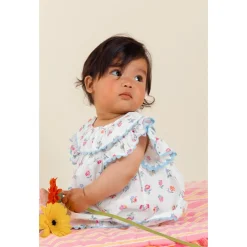 Anusha Romper White Felicita Flow>Louise Misha Clearance