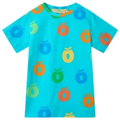 Apples T-shirt Blue Atoll>Småfolk