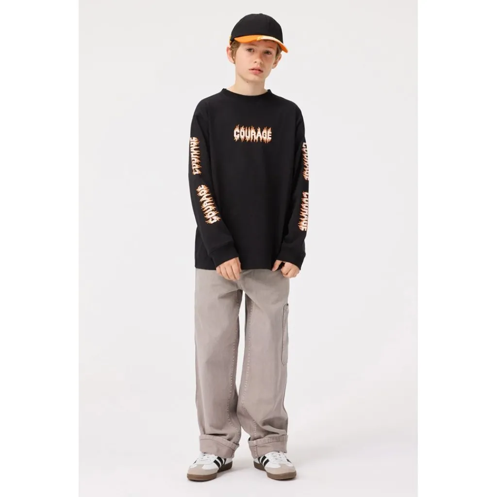 Archer Woven Pants Cinder Rock>Molo Hot