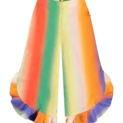 Aretha Woven Pants Big Rainbow>Molo Outlet