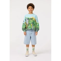 Art Woven Pants Washed Down>Molo Online