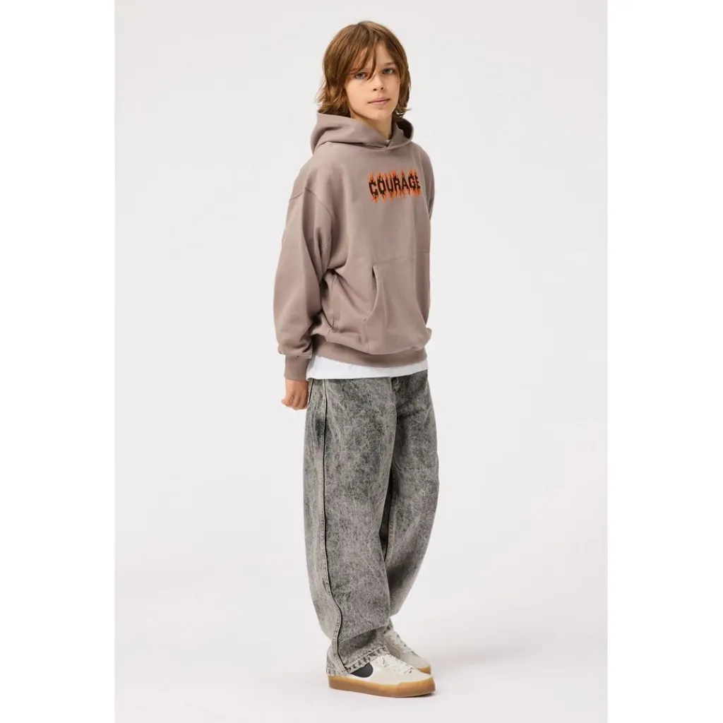 Aska Woven Pants Grey Stonewash>Molo Online