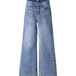 Asta Byxor I Vävt Tyg Rhinestone Denim>Molo Online