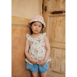 Asya Shorts Stone Blue><noscript><img width=