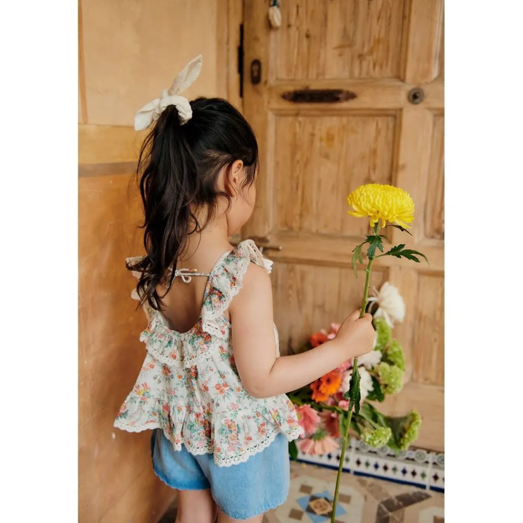 Asya Shorts Stone Blue>Louise Misha Sale