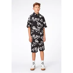 Avart Mjukisshorts Sprayed Hearts>Molo New