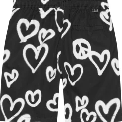 Avart Mjukisshorts Sprayed Hearts><noscript><img width=