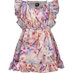 Ayala Blommig Klänning Azure Flor>Bardot Junior Hot