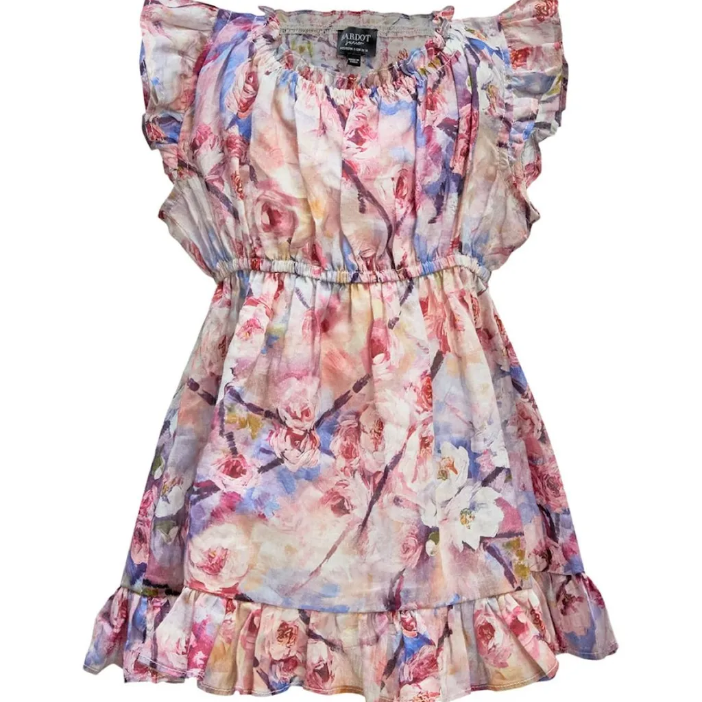 Ayala Blommig Klänning Azure Flor>Bardot Junior Hot