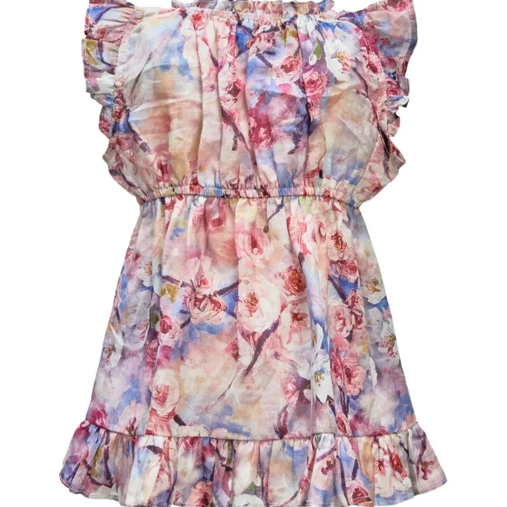 Ayala Blommig Klänning Azure Flor>Bardot Junior Hot
