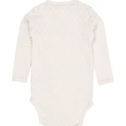 Baby Body I Pointelle Gräddvit><noscript><img width=