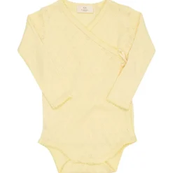Baby Body I Pointelle Ljusgul>Copenhagen Colors Sale