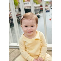 Baby Body I Pointelle Ljusgul>Copenhagen Colors Sale