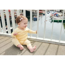 Baby Body I Pointelle Ljusgul><noscript><img width=
