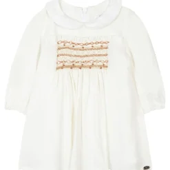 Baby Ceremonie Klänning Gräddvit>Tartine et Chocolat Online