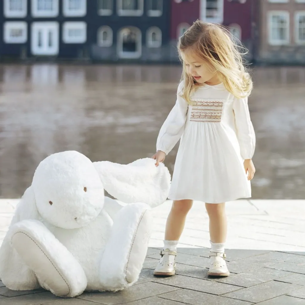 Baby Ceremonie Klänning Gräddvit>Tartine et Chocolat Online