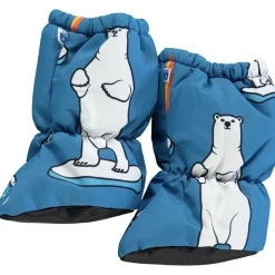 Baby Tossor Polar Bears Solid Blue>Småfolk New