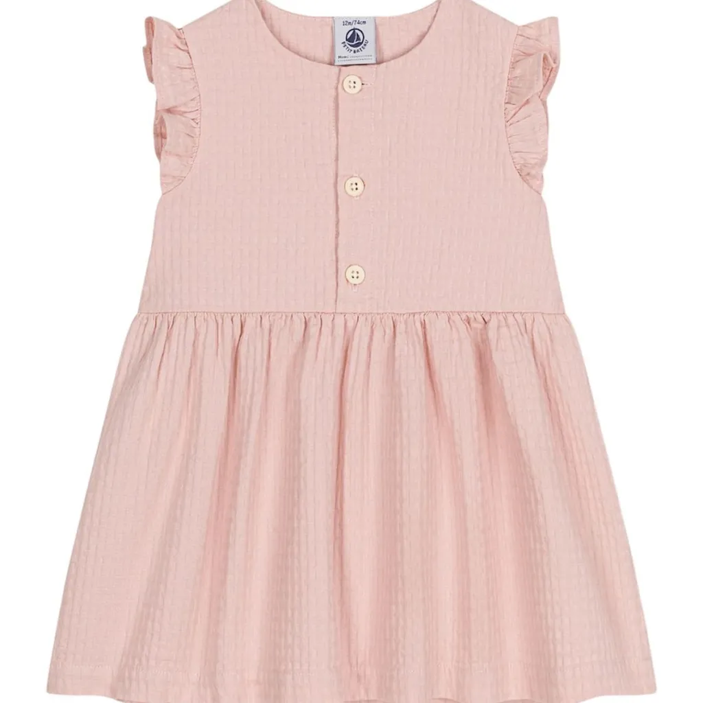 Baby-klänning Rosa>Petit Bateau Discount