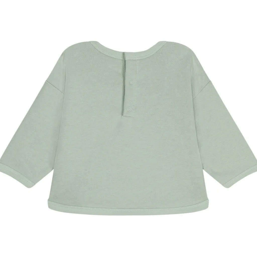 Babytröja Grön>Petit Bateau Discount