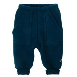 Baggy Byxor I Mjuk Ull Dark Turquoise>Joha Best