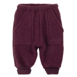 Baggy Byxor I Mjuk Ull Plum>Joha Discount