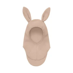 Balaclava Ears Wool Fleece Mahogany Rose>Huttelihut Clearance