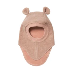 Balaclava med öron i ull Rose Melange>Huttelihut Hot