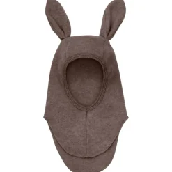 Balaclava Öron Ull Fleece Brown Melange>Huttelihut New