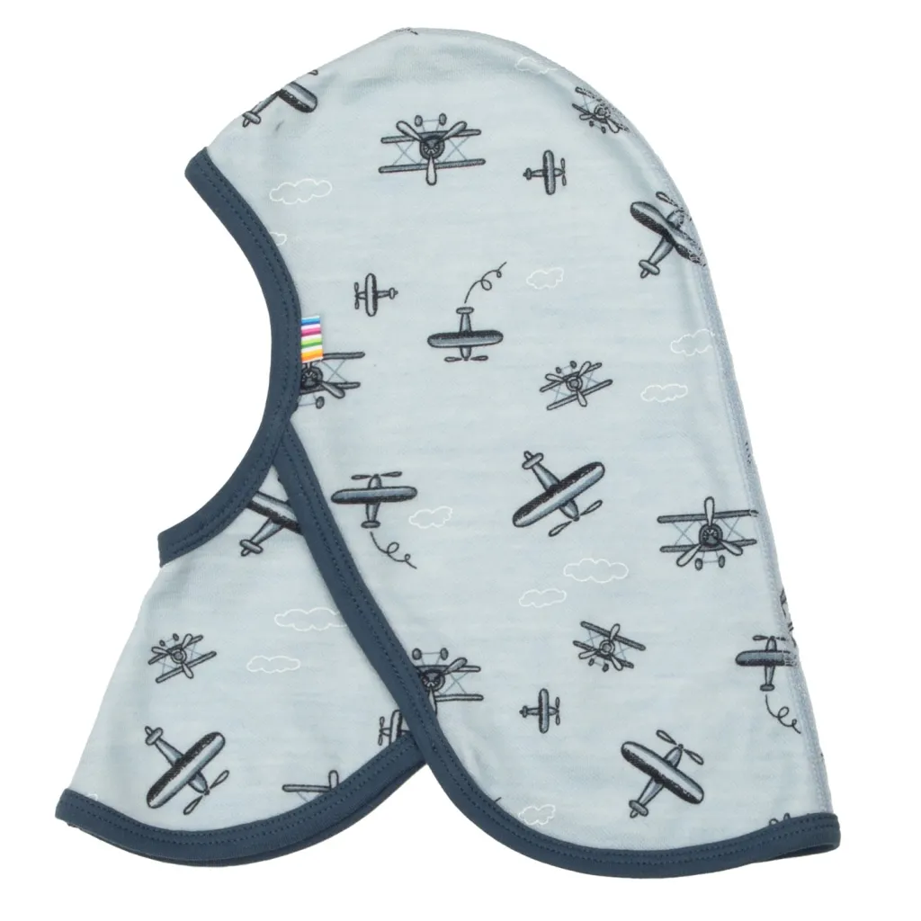 Balaklava I Ett Lager Av Ull Light Blue>Joha