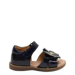 Barbara C Sandaler Blue Croco>Bisgaard