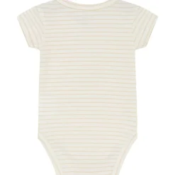 Barni Randig Baby Body Sandfärgad>Hust&Claire New