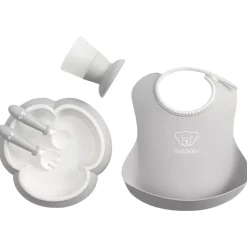 Barnservis Med Haklapp Grå>BabyBjörn