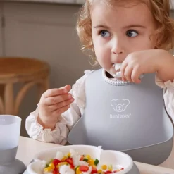Barnservis Med Haklapp Grå>BabyBjörn