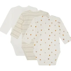 Base 3-pack Baby Body Snow White>Hust&Claire