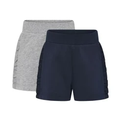 Basic 2-pack Sweatshorts Dark Navy>Minymo Clearance