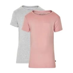 Basic T-shirt 2-Pack Blush>Minymo Discount