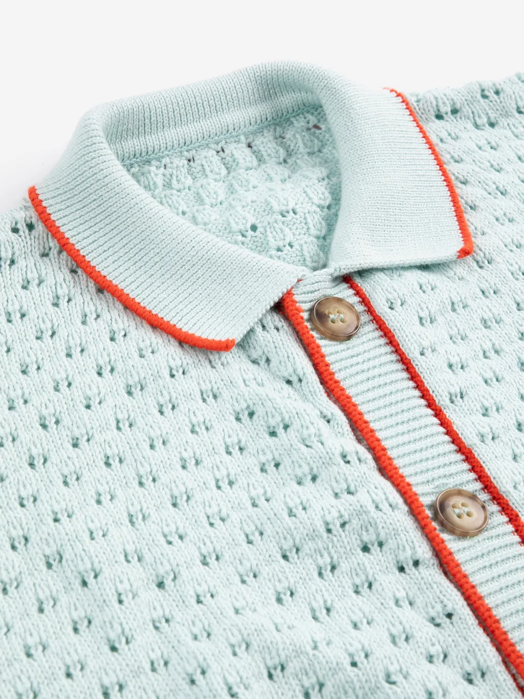 Bc Openwork Kofta Light Blue>Bobo Choses Discount