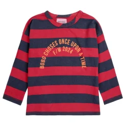 B.C Randig Långärmad T-shirt Orange>Bobo Choses Clearance