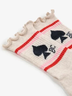 BC Spades Korta Strumpor Offwhite><noscript><img width=