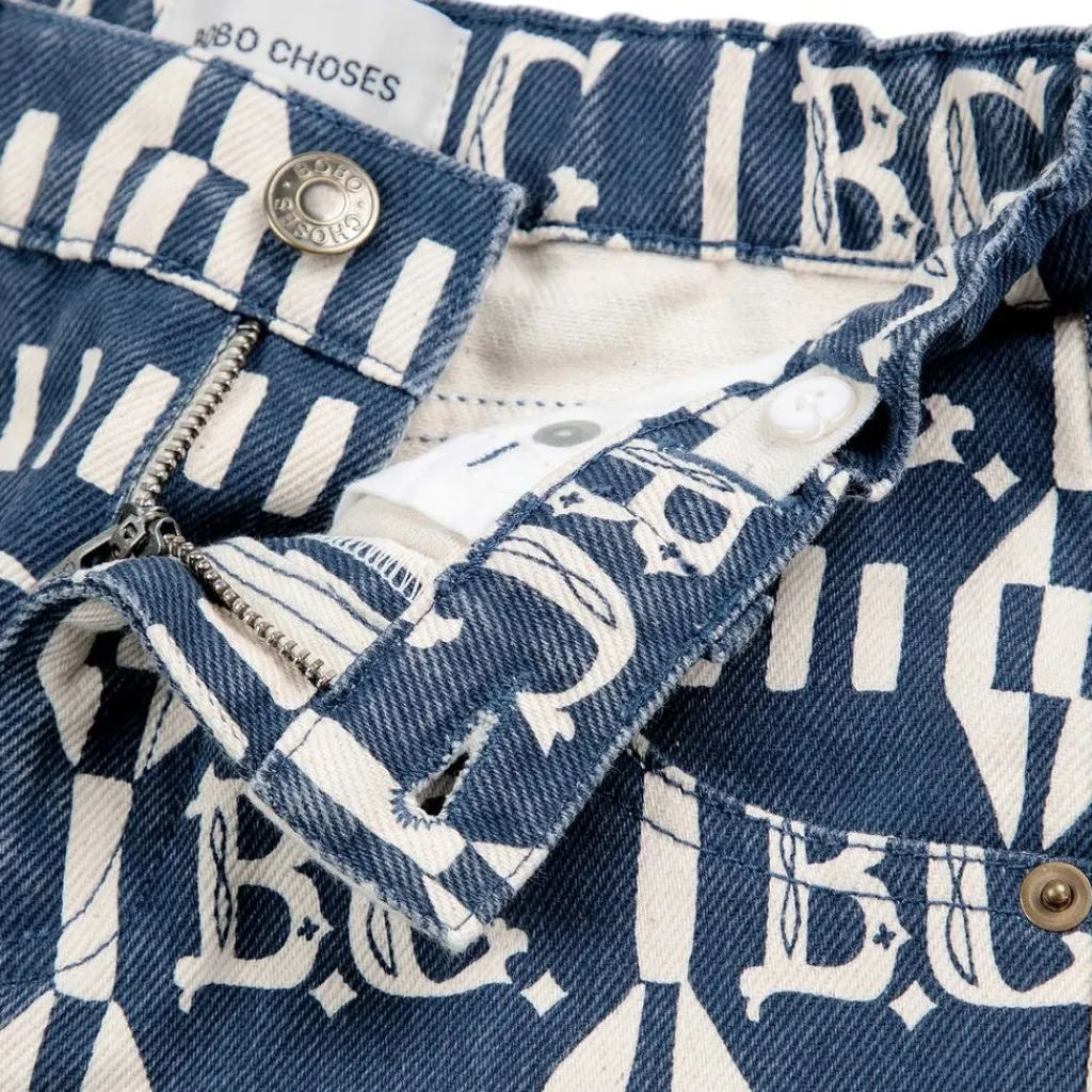 B.C Vintage Byxor Midnight Blue>Bobo Choses Outlet