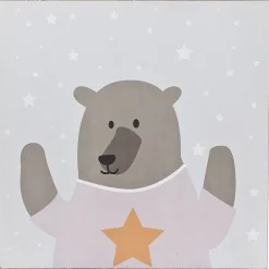 Bear Print Affisch Rosa>FORM Living Clearance