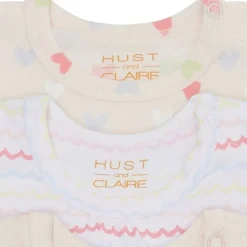 Bella 3-pack Baby Body White>Hust&Claire Outlet