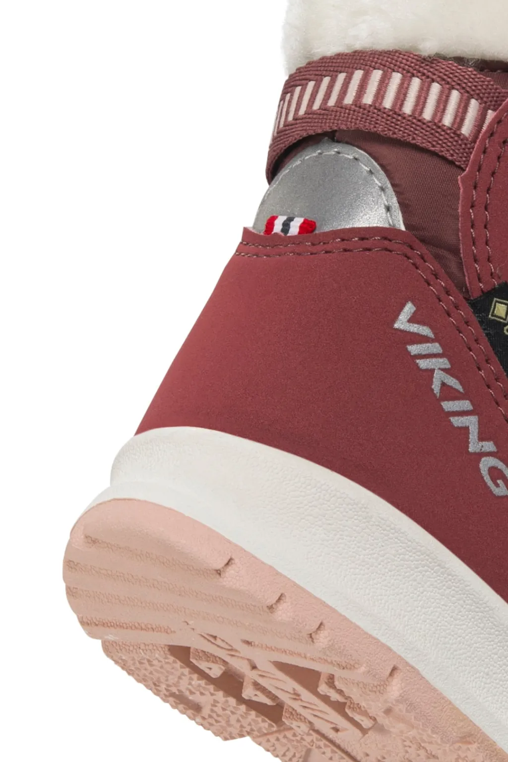 Belle Butterfly Warm GTX 2V Vattentäta Skor Dark Pink>Viking Discount