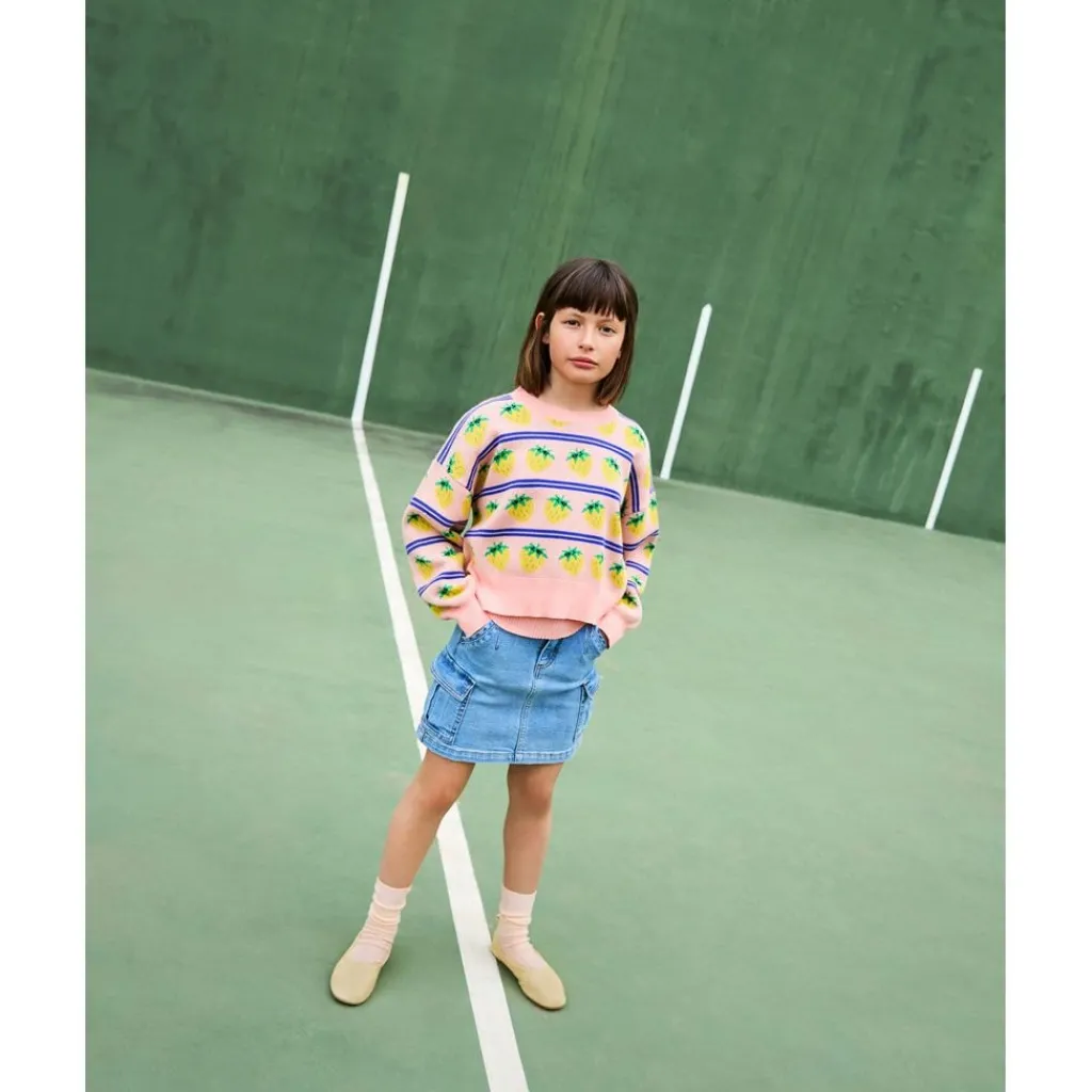 Belli Skirt Distressed Washed>Molo Sale
