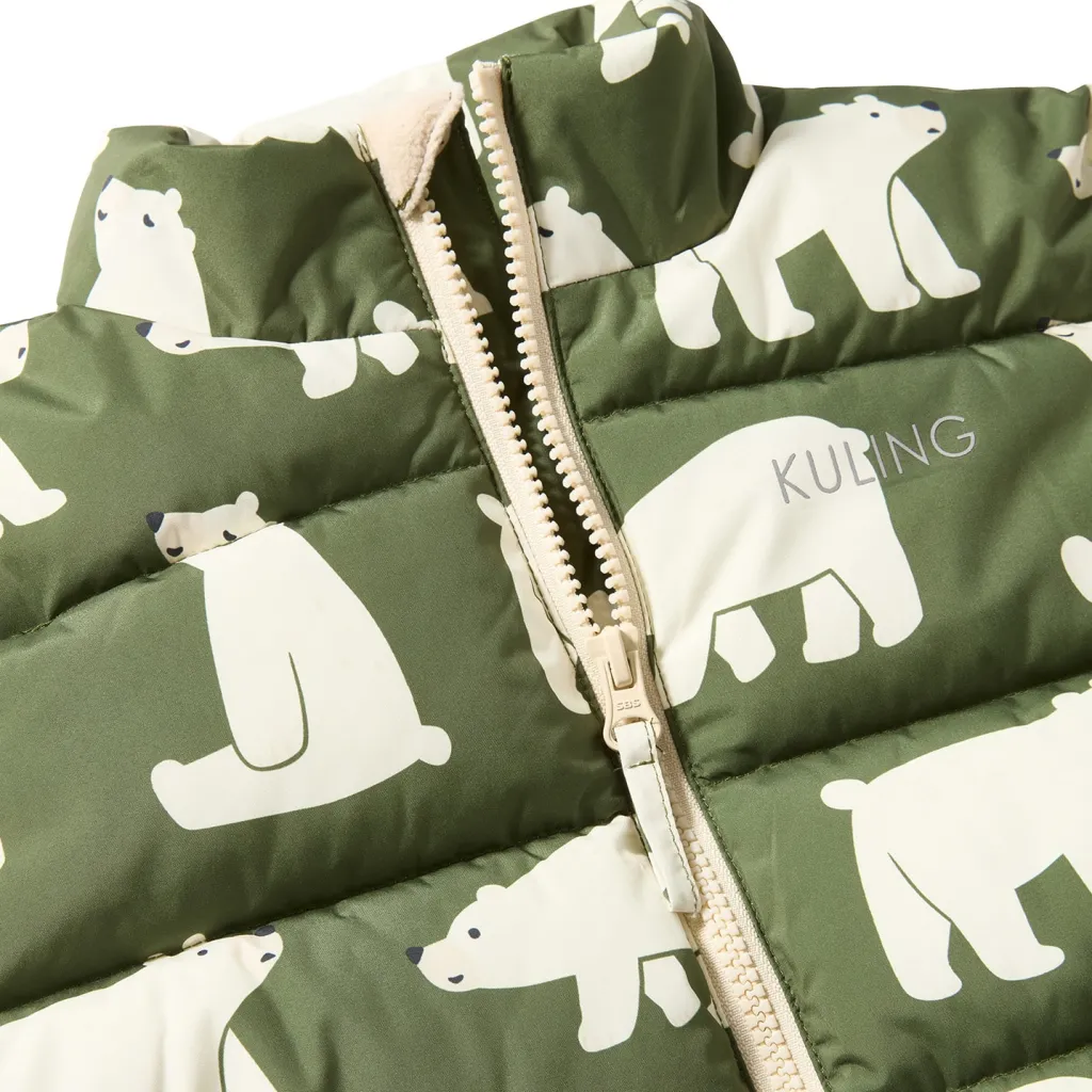 Bern Vadderad Jacka Polar Bear>Kuling Clearance